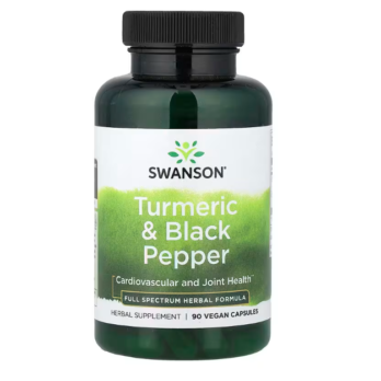 Swanson – 姜黄和黑胡椒